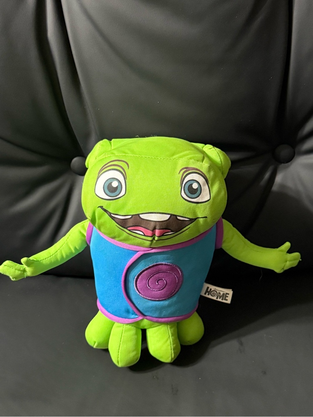 DreamWorks Home “Oh” Alien Plush Toy Factory Green Blue Stuffed Toy 2015